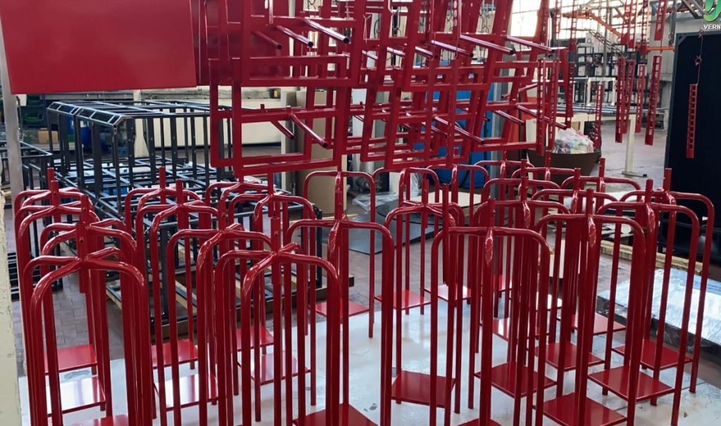 verniciatura industriale a polvere